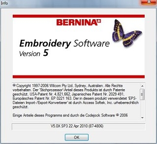 Bernina embroidery software artlink