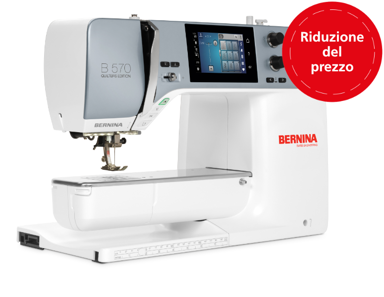 Ti piace quiltare? Anche alla B 570 Quilters Edition! - BERNINA