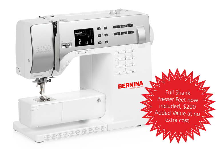 BERNINA 350 PE – Precision Sewing From The Get-go - BERNINA