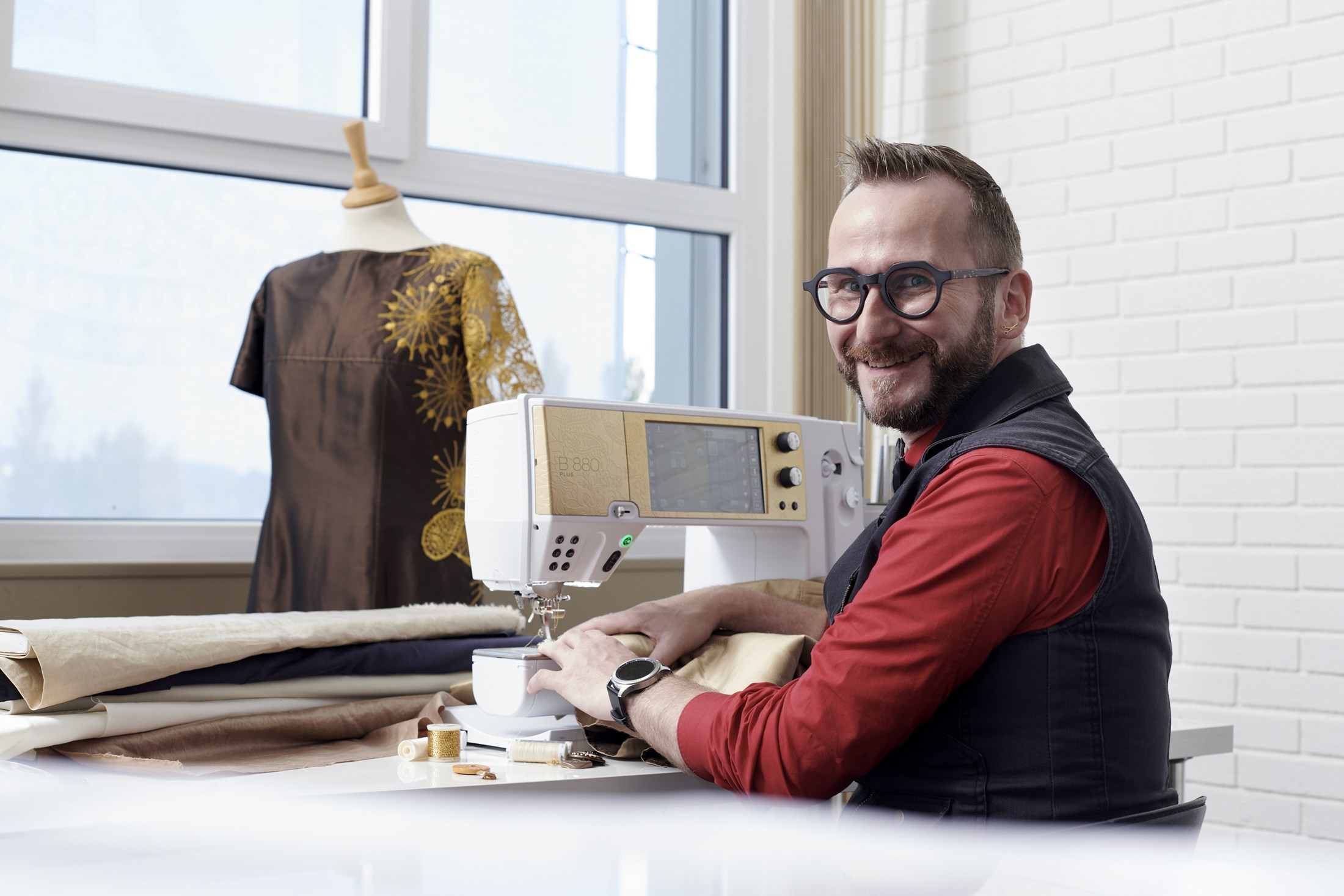 BERNINA Textile Artists: Profile of designer Mathias Ackermann. - BERNINA