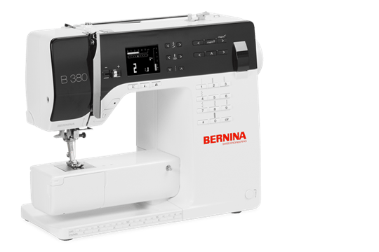 ベルニナ 380－完璧なフォルムと機能 - BERNINA