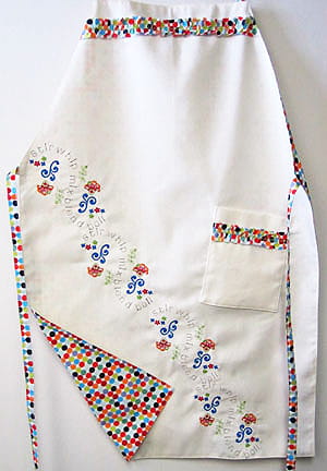 BERNINA 830 - Blooming Apron - Local-Resources - BERNINA