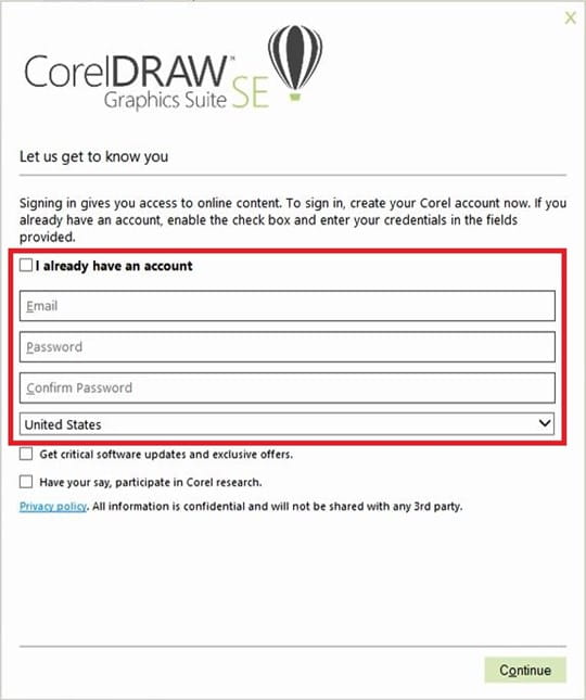 corel draw 5 find product key on workstation