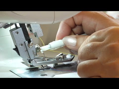 9. How to Use the Automatic Needle Threader on a Sewing Machine 